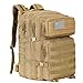 MEWAY 42L Military Tactical Backpack Large Assault Pack Molle Outdoors Daypack (Khaki)