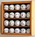 20 Baseball Ball Display Case Cabinet Holder Wall Rack w/98% UV Protection Lockable