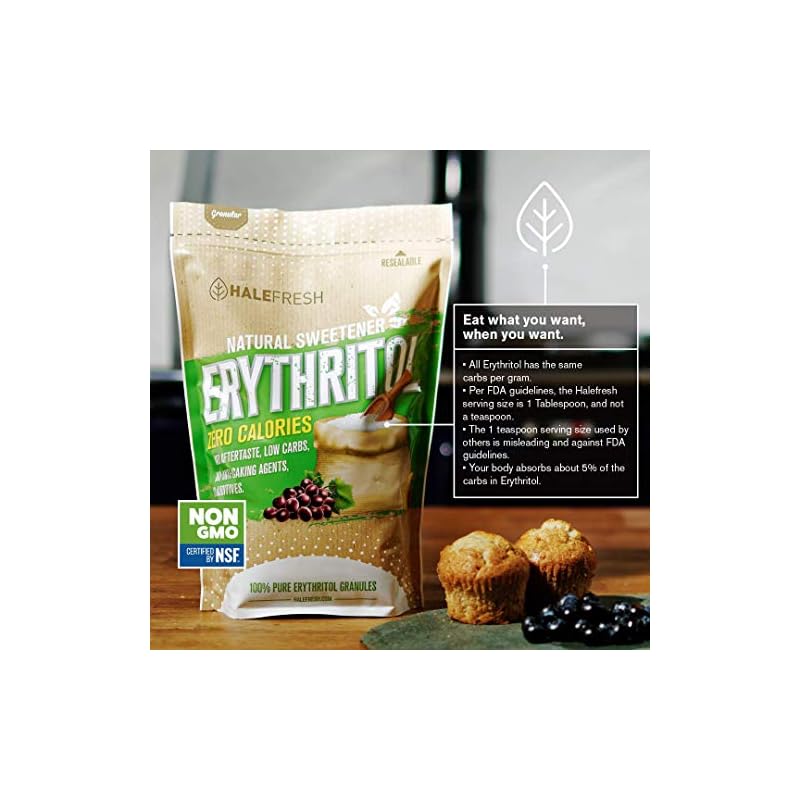 Erythritol Sweetener Natural Sugar Substitute 3lb ...