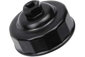 Shonee Oil Filter Wrench for Toyota,Lexus,RAV4,Camry,Tundra,Cruiser,Tacoma,Avalon,Highlander,Sienna,Scion,Prius,Corolla-64.3mm Filter Removal Tool