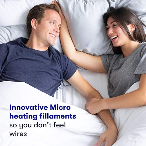 zenstone | Premium Heated Mattress Pad | New 2019 - Deluxe Quilted | Rapid Preheat | Queen Size - Thumbnail 3