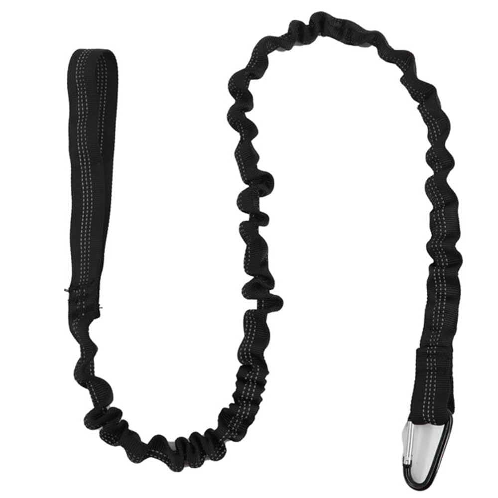 XIAOJINGQINGAQ Kayak Paddle Ropes Kayak Paddle Leash Elastic Canoe Paddle Rope Straps Safety Kayak Paddle Lanyard Cord Lightweight Stretchable Coiled Kayak Rod Leash Lanyard for Kayak Canoe Boat