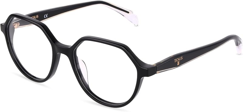 Brille mit Sehstärke für Damen Geometrisch Schwarz VTOB56