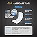 HASOCARE Microfin Brand Incontinence Pads (Extra Wide, Ultra Thin) for Men, Maximum Absorbency, Ultra Long Length45 Count