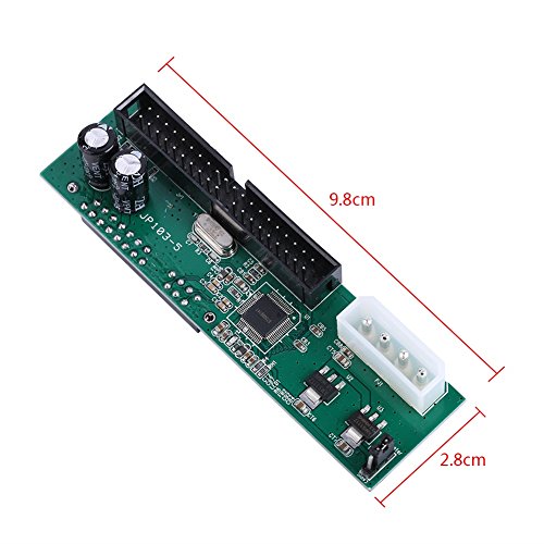 JADESHAY PATA to SATA Adapter - Parallel IDE to SATA Card Converter for PC and Mac - Thumbnail 2