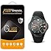 Supershieldz (2 Pack) Designed for TicWatch S2 Tempered Glass Screen Protector, (Full Screen Coverage) Anti Scratch, Bubble Free