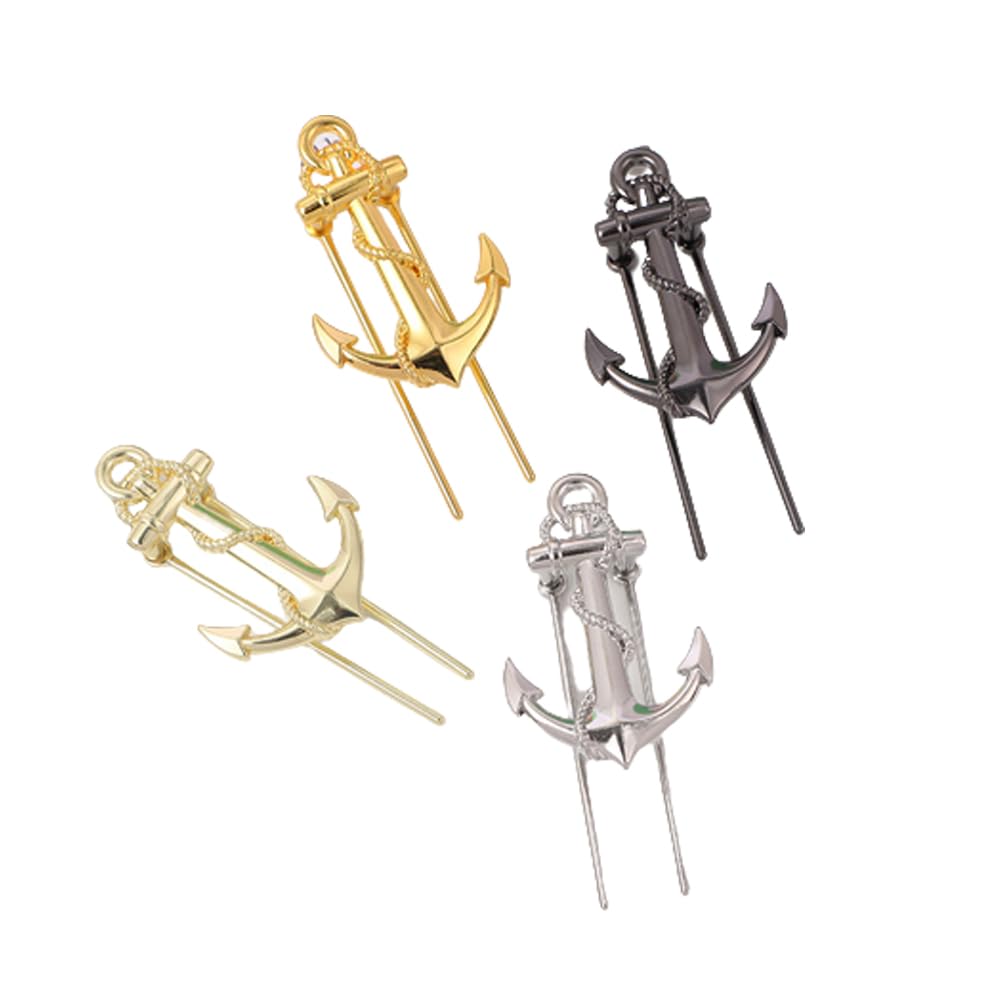 ARFUKA Bookmarks Ship Anchor Shaped Metal Bookmark Reading Book Markers Gifts for Women, Kids, Teens Girls, Readers and Book Lovers Pack of 4