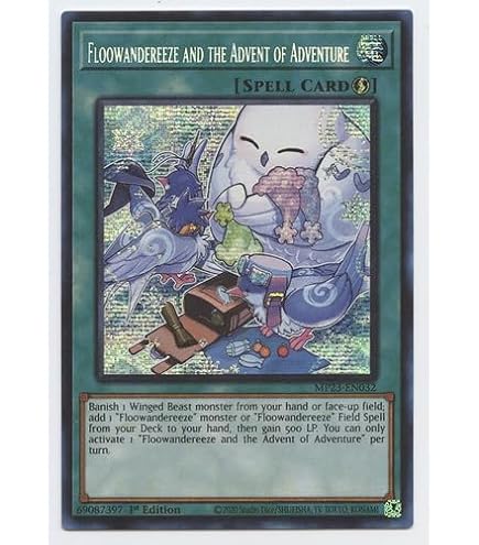 Amazon.com: Yu-Gi-Oh! Floowandereeze & STRI - MP22-EN196 - Super Rare