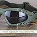 Viriber Motorcycle Goggles Bike Goggles UV Protective Outdoor Glasses Dust-proof Protective Combat Goggles Military Sunglasses Outdoor Tactical Goggles