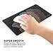 Insten 3-in-1 Multi-Functional Mouse Pad for Notebook Netbook up to 12.5 inches, Non-Slip Mouse Mat/Monitor Protection & Cleaning All in One, Black