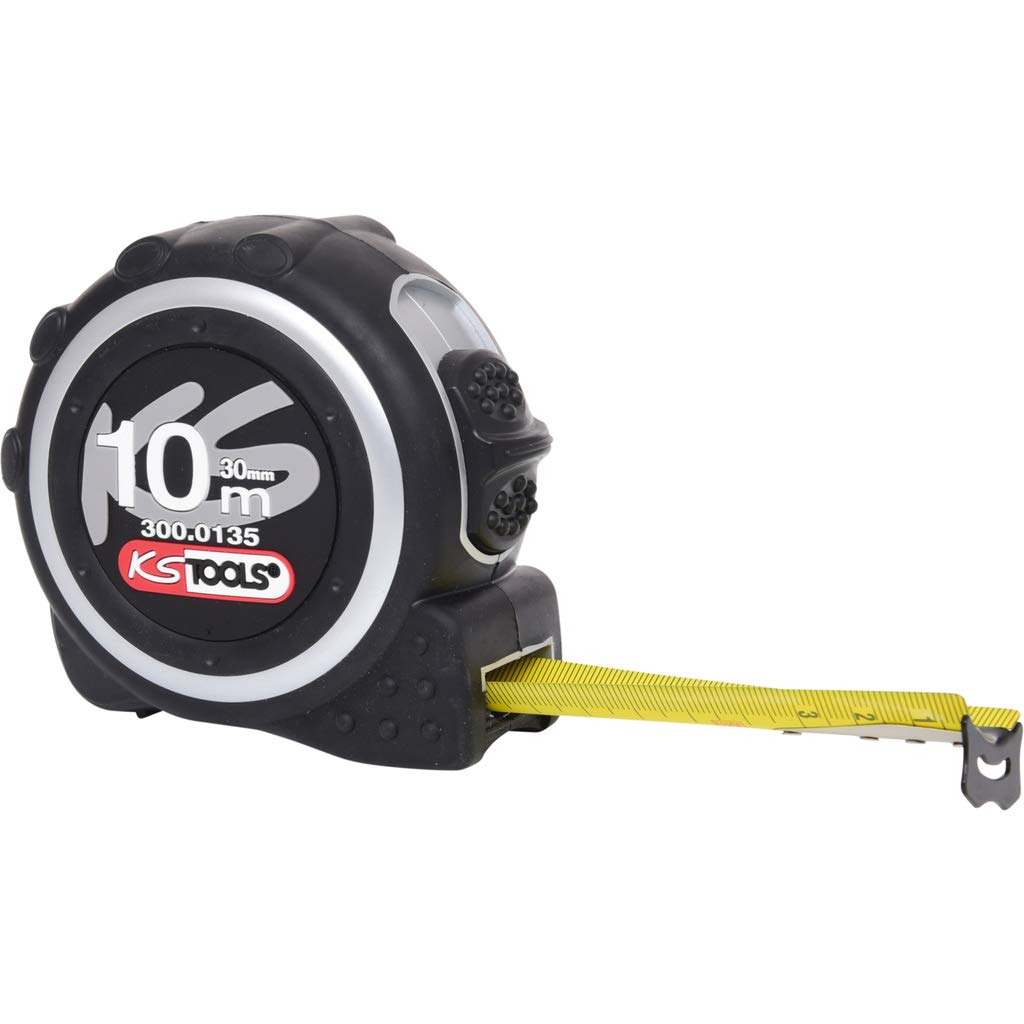 KS Tools 300.0135 Precision+ Steel Tape Measure 10Mx30mm