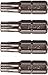 VEGA T27 TORX Security Star Bits. Professional Grade ¼ Inch Hex Shank TORX T-27 S2 Steel 1