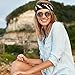 Cloudo Boho Headbands For Women Wire Wrap 4 Pack Vintage Red Girls Headband Elastic Bunny Ears Stretchy Adjustable Hair Bands