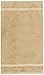 Amazon Basics Organic Cotton Hand Towels, Set of 6, Sand Beige, 30 in x 18 in
