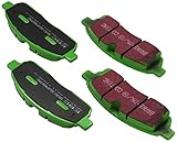 EBC Brakes DP71696/2 7000 Series Greenstuff SUV Supreme Compound Brake Pad
