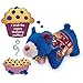 Pillow Pets Sweet Scented Pets - Blueberry Muffin Bear, Blueberry Muffin Scented Stuffed Aniaml Plush Toy
