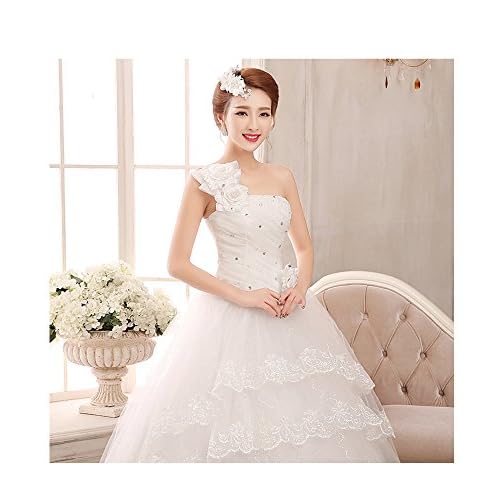 発売中 単肩ガーターウェディングドレス 格安総柄のウェディングドレス花嫁结婚式ベアロングドレス ト チ ューブトップ 齐地 ブライドメイド 舞踏会成人式 二次会 コードブライダルドレス Ruchki Mebel By