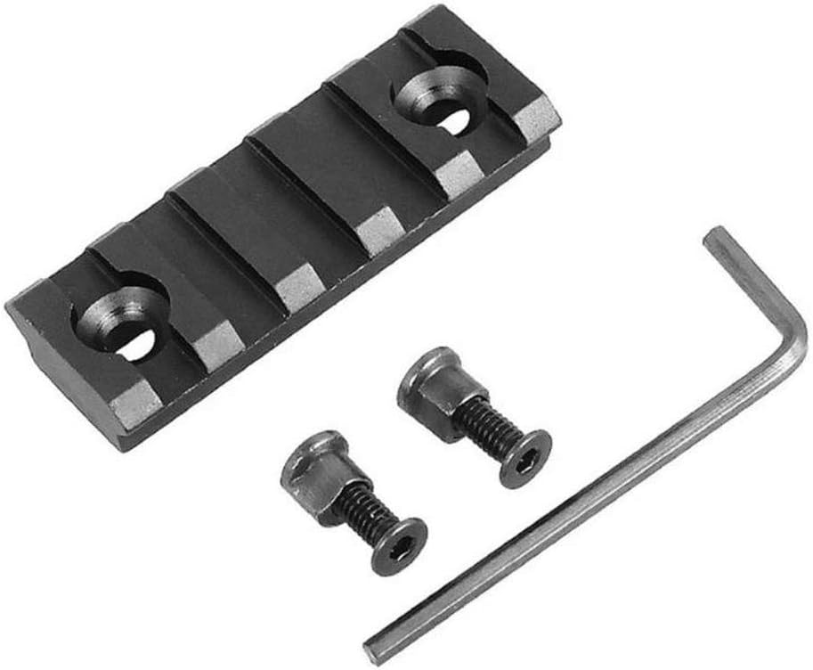 HUIDE 5 Slots 55mm Rail Mount Base Picatinny Weaver Aluminium Alloy Airsoft Tactical Shotgun Scope Mounts Hunting Accessories