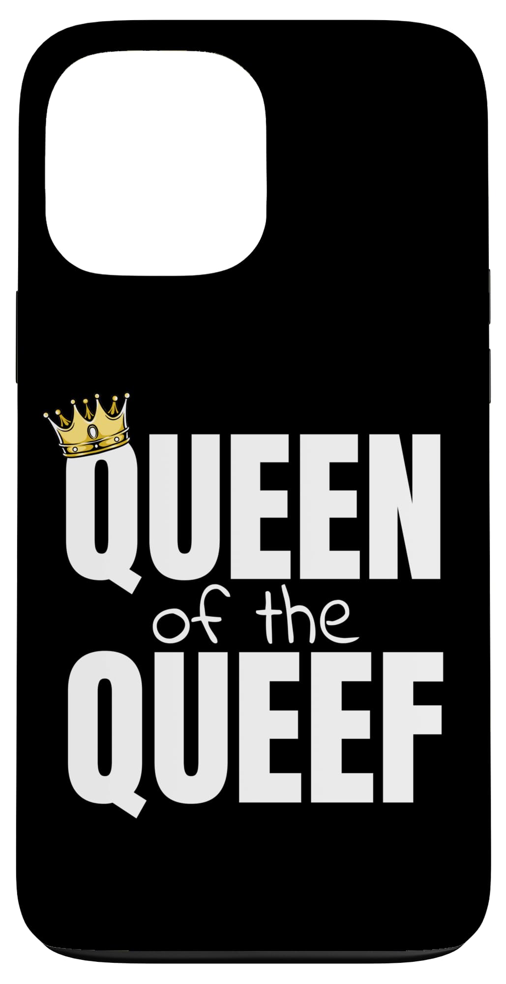 Queen Of The Queef Queefing Funny Vacation Swap Case for iPhone 13 Pro Max