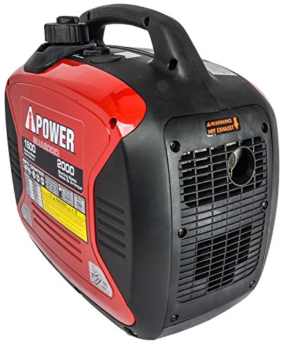 JEGS Performance Products 81963 Inverter Generator 1600W Surge Watts 2000W Rated