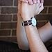 Clockwork Synergy® Classic Nylon Nato watch straps bands (18mm, Black/Grey/Red)