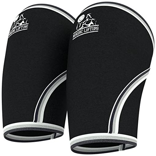 Nordic Lifting Elbow Sleeves (1 Pair) Support & Compression for Weightlifting, Powerlifting, Cross-Training & Tennis…