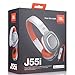 JBL J55i High-Performance On-Ear Headphones with JBL Drivers, Rotatable Ear-Cups and Microphone - Orange