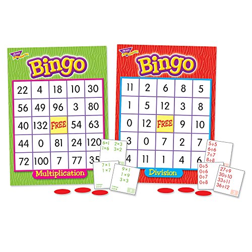 Multiplication & Division Bingo Game