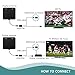 TV Antenna Indoor 60Miles Amplified - Vichannel Digital HDTV Antenna with Amplifier Channels Booster Free TV High Gain for 1080P VHF UHF Good Reception Long Range with 9.8Ft Coaxial Cord