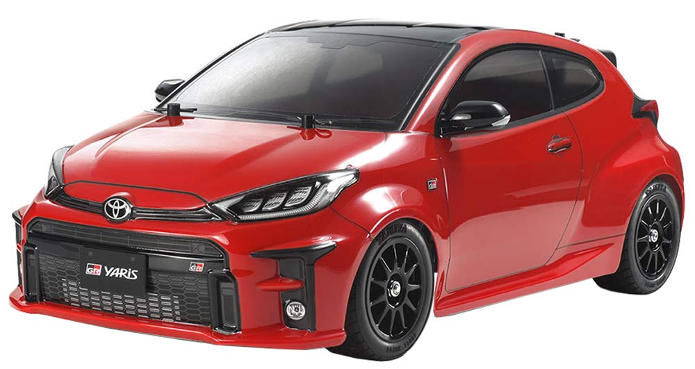 TAMIYA 58684 Toyota 1:10 G.R. Yaris (M05), Remote Control Car, RC Vehicle, Model Making, Assembly Kit, M-05, Large