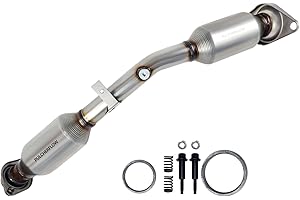 PULCHERFLOW Catalytic Converter Compatible with 2007 2008 2009 2010 2011 2012 Nissan Versa 1.8L L4/ 2009 2010 Nissan Versa 1.6L L4 Catalytic Convertor High Performance (EPA Compliant)