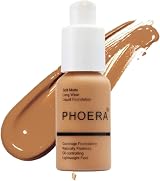 Glamza PHOERA Foundation Concealer Full Coverage Matte 30ml Warm Sun 106 view 1