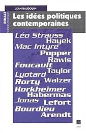 Les  idées politiques contemporaines
