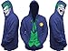Batman Joker All View Men's Zip Hooded Sweatshirt