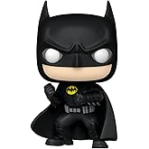 Funko POP! Movies: DC - The Flash - Batman - (Keaton) - DC Comics - Collectable Vinyl Figure - Gift Idea - Official Merchandise - for Kids & Adults - Comic Books Fans - Model Figure for Collectors