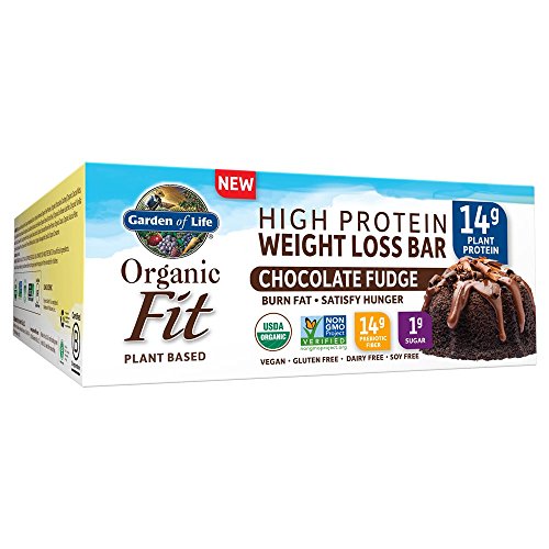 Garden of Life Organic Fit Bar, Chocolate Fudge, 12 Count