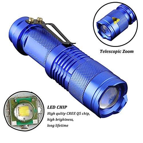 Buy Brand New Mini CREE LED Flashlight Torch Adjustable Focus Zoom - View #10