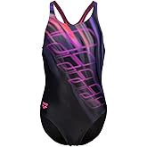 ARENA Girls Feel Girls' Shading Front-Lined Swim Pro Back Swimsuit