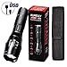 Aukelly LED Flashlights USB Rechargeable Flashlight LED,High Lumens LED Flashlight Tactical,Waterproof,Handheld,Zoomable,Bright Flashlight for Camping,Bicycling,Emergency,Work Light,with 18650 Battery