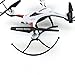OOTTOO RC Drone, One Home Return 2.4GHz 4CH Quadcopter (UAV) 360 Degree Rolling Waterproof Drones with LED Light 400mAH Bonus Battery Helicopther-White