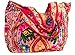 TribeAzure Pink Elephant Canvas Shoulder Bag Handbag Tote Purse Casual Spacious Summer Spring Top Handle Large