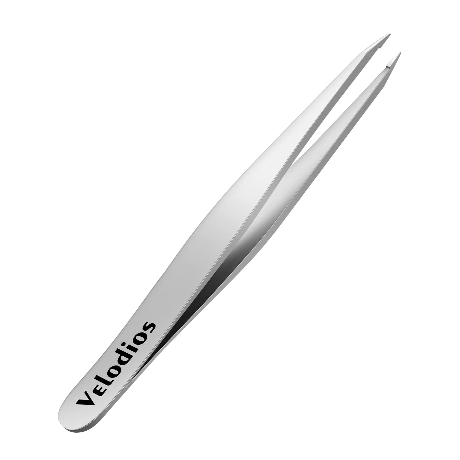 Velodios Pointed Tweezers for Women Facial Hair, Professional Stainless Steel Tweezers for Eyebrow, Chin Hair and Ingrown Hair Removal