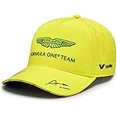 Aston Martin F1 Fernando Alonso Hat 2024 - Unisex - One Size Fits Most