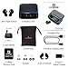 Bluetooth 5.0 Wireless Earbuds with 3000mAh Charging Case[As Power Bank] Up to 150H Playtime,Hi-Fi Stereo Workout Bluetooth Headphones,Stereo Sound Inear Earphones with Built-in HD Microphone-Black