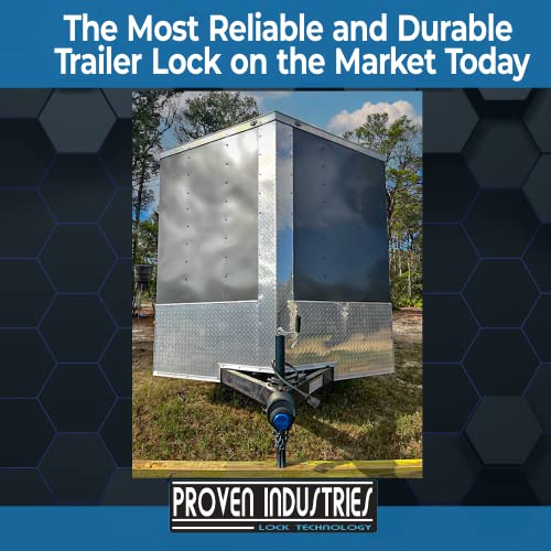 Proven Industries Model 2516 Trailer Lock, Fits 2 5/16Inch Couplers