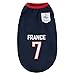Siray 2018 FIFA World Cup Pet National Soccer Jersey Pet Shirt Pet Apparel (France, M)