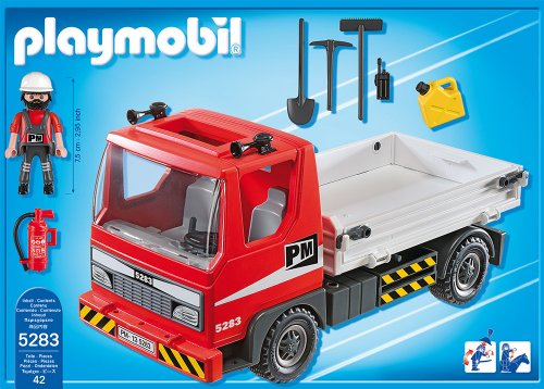 PLAYMOBIL 5283 - Baustellen-LKW – Bild 4