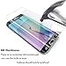 Galaxy S7 Edge Screen Protector,Creativecase S7 Edge Tempered Glass,[9H Hardness][Anti-Scratch][Bubble-Free] HD Clear Tempered Glass Screen Protector for Samsung Galaxy S7 Edge