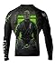 Raven Fightwear Men's BJJ Horror Frankenstein's Monster MMA Rash Guard