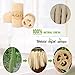 Natural Loofah Sponge - Exfoliating Body Scrubber for Shower Scrubbing, Organic Luffa Sponges, Egyptian Real Loofa, Bath Shower Puff for Bathing, Spa, Massaging Daily Skin Cleansing Care